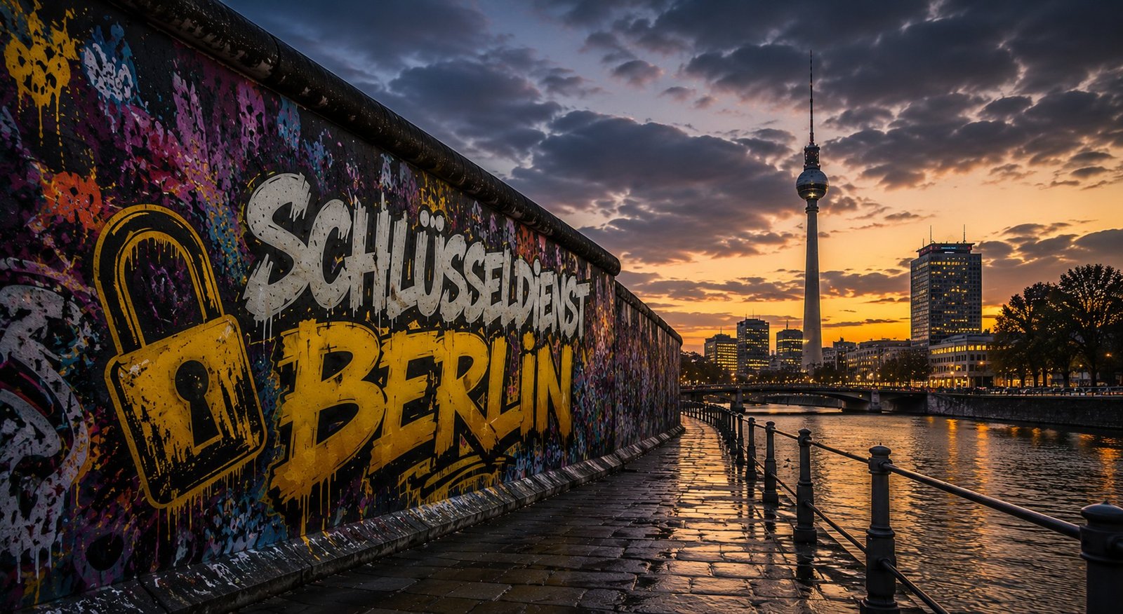 Berlin Skyline mit Fernsehturm